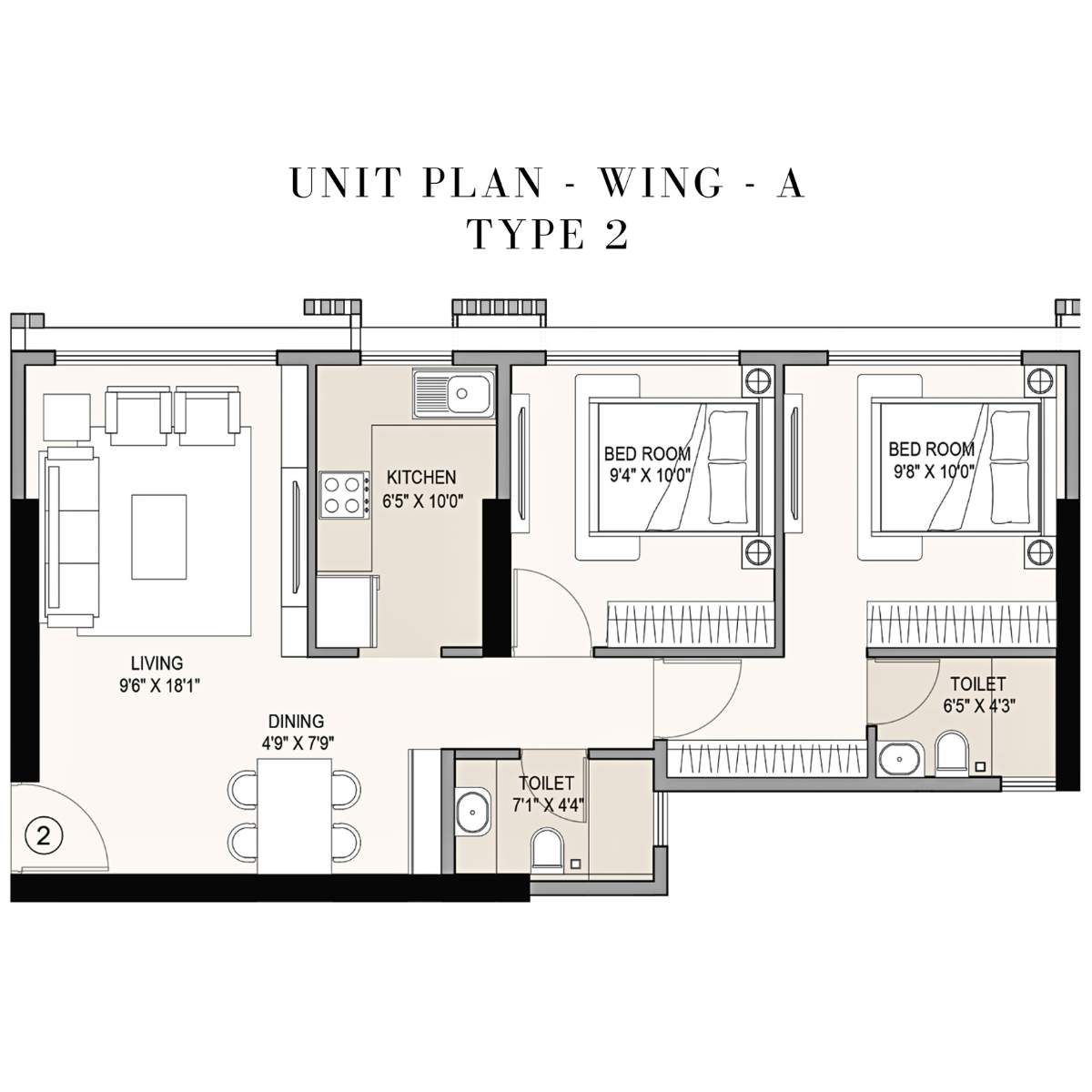 Leo-Eminence-Floor-Plan-Wing-A-Type-2