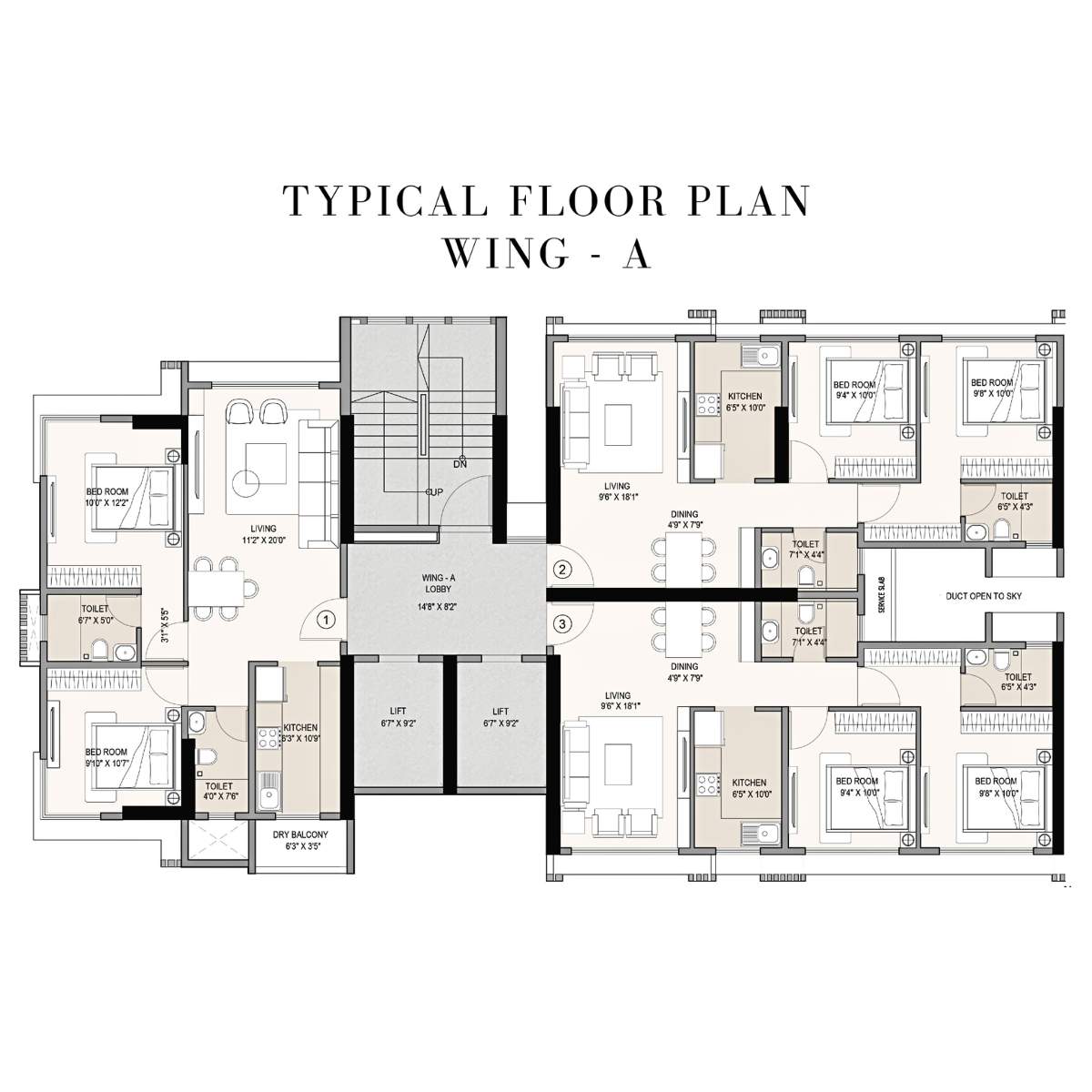 Leo-Eminence-Floor-Plan-Wing-A