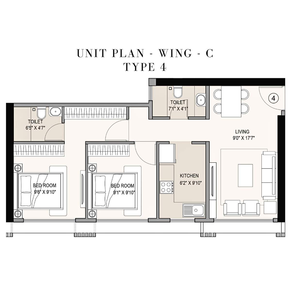 Leo-Eminence-Floor-Plan-Wing-C-Type-4